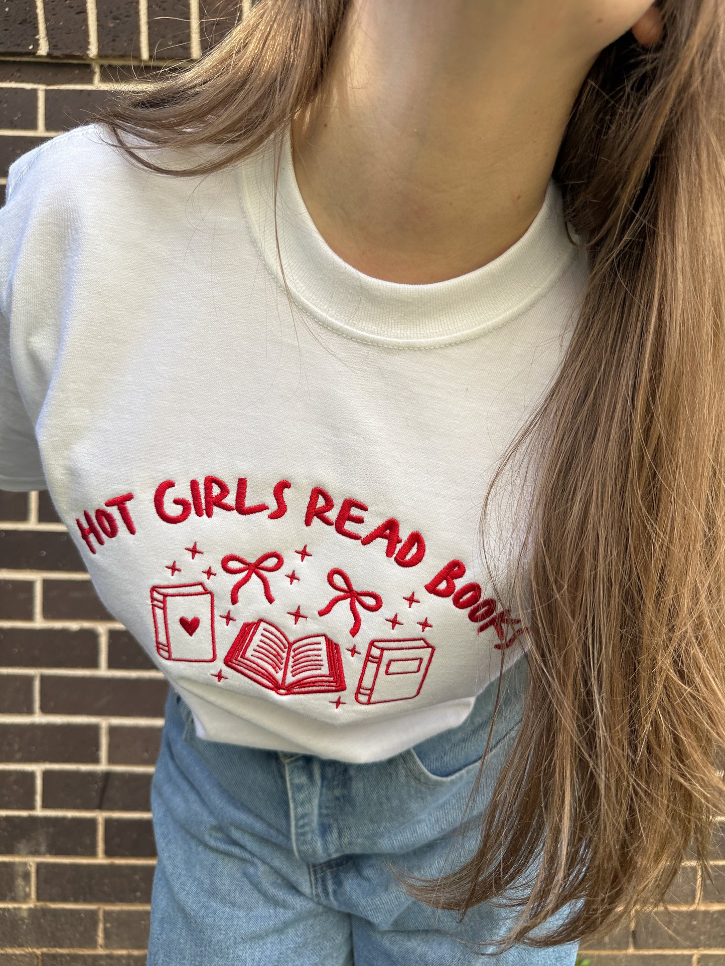 The Hot Girls Read Books Tee