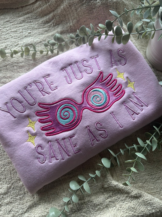 Personalised Bookish Embroidered Crewneck | Custom Sweatshirt Australia