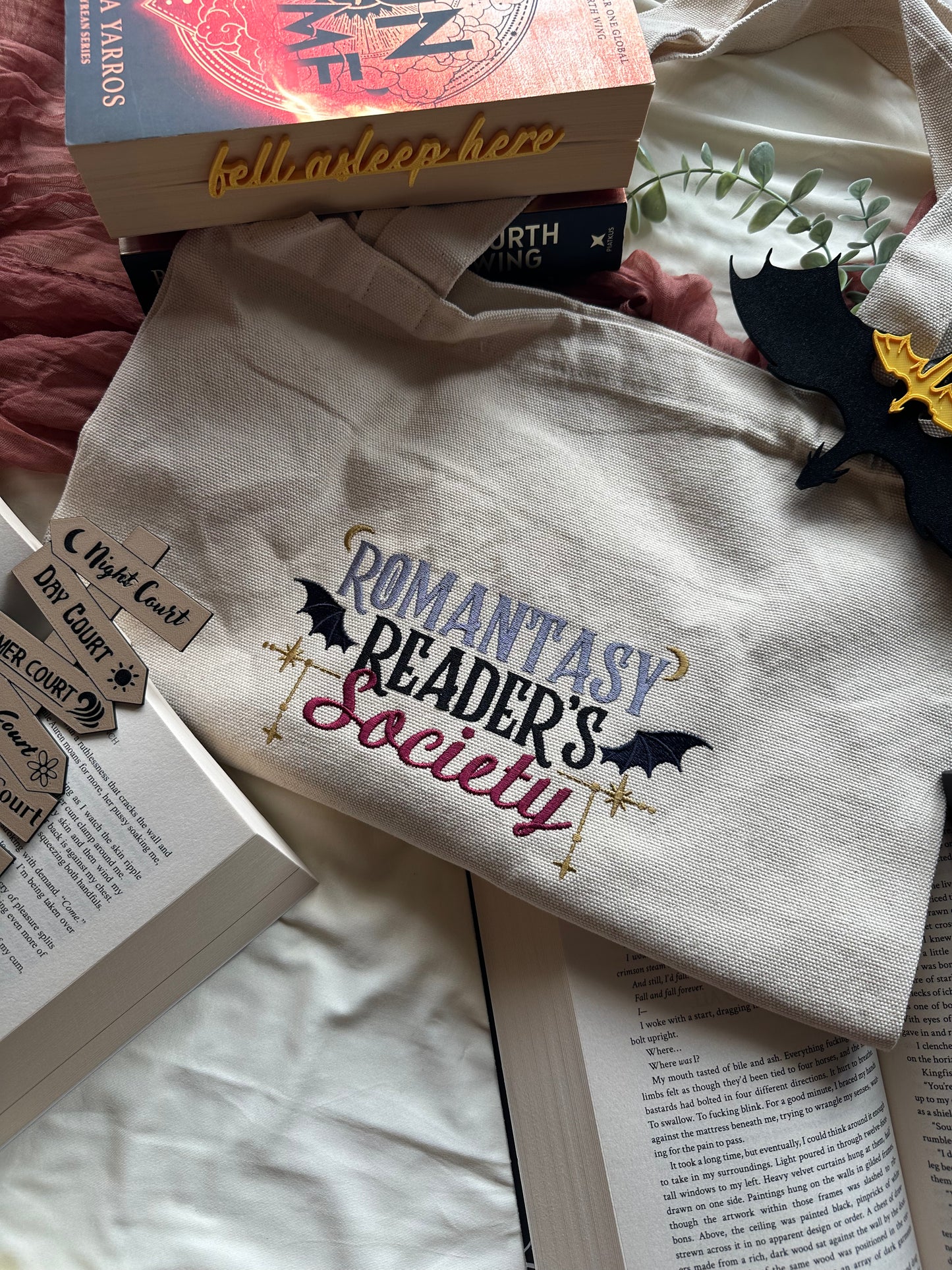 Romantasy Reader's Society Tote
