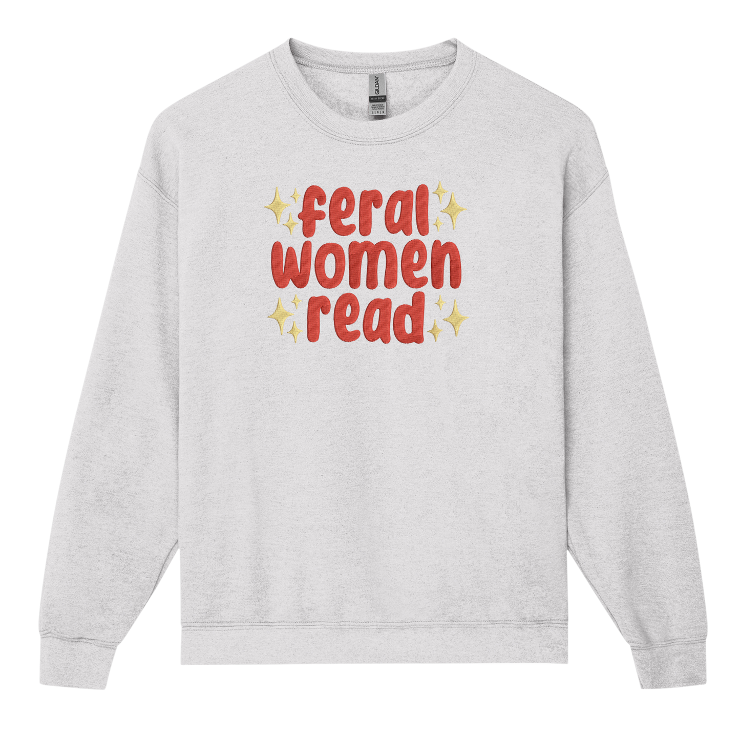 Personalised Bookish Embroidered Crewneck | Custom Sweatshirt Australia